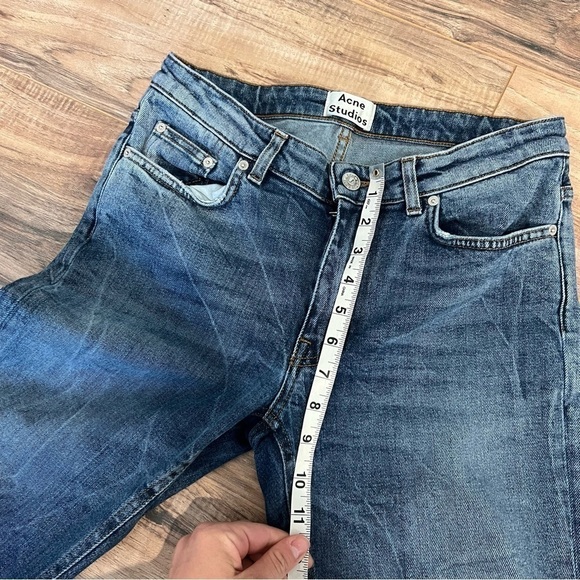 Acne Studios Row Fringe CLTVT Jeans - Picture 9 of 12